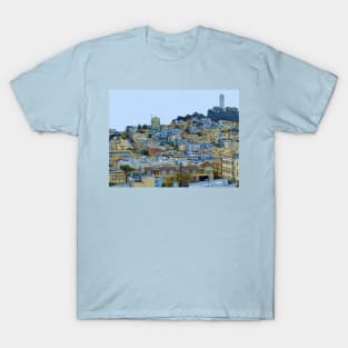 San Francisco Cityscape T-Shirt